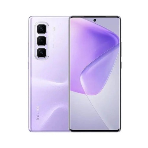 Smartphone INFINIX HOT 50 Pro+ 4G 8Go 256Go Violet front view smartphone INFINIX HOT 50 Pro+ 4G 8Go 256Go violet