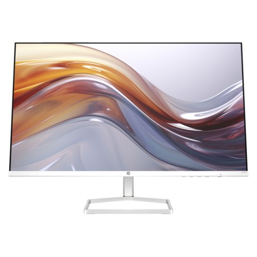 Écran HP Series 5 527sw 27" FHD - Blanc - 94F46AS Vue avant de l'écran HP Series 5 527sw 27" FHD blanc