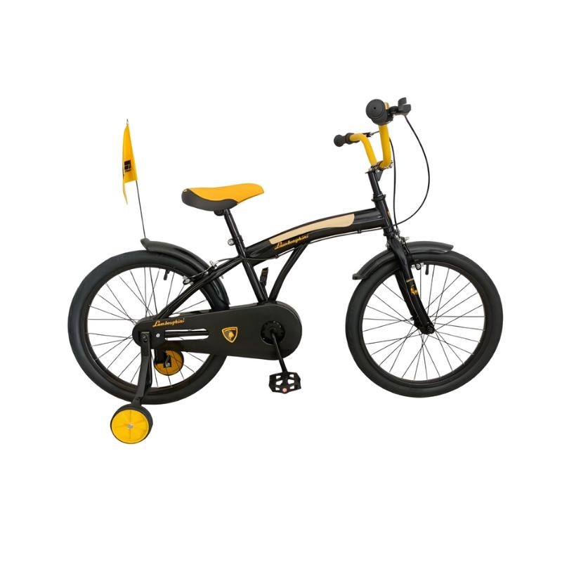 Vélo Enfant RODEO LAMBORGHINI 16" Noir et Jaune