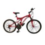 Bicyclette VTT RODEO 24" Blast 18 Vitesses Rouge