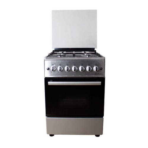 Cuisinière à Gaz SOTACER F6B40G2I 4 Feux 60cm Silver Cuisinière à Gaz SOTACER F6B40G2I 4 Feux 60cm Silver