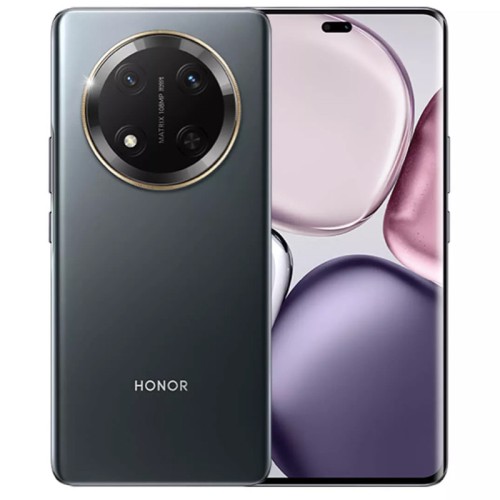 Smartphone HONOR X9C 5G 12Go 256Go Noir vue frontale smartphone HONOR X9C 5G 12Go 256Go