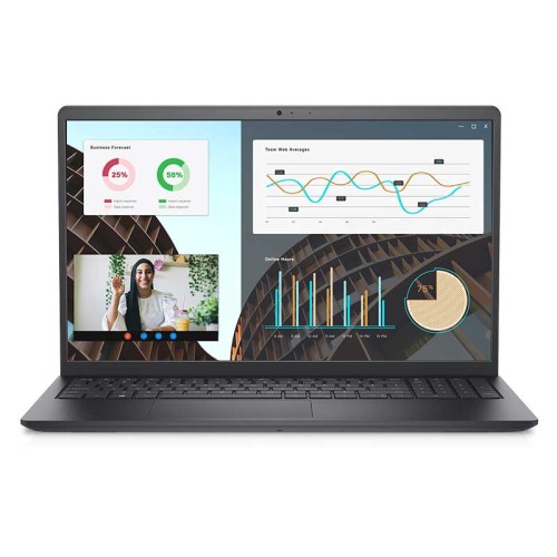 PC Portable DELL Vostro 3530 i3-1305U - 8Go - 512 Go SSD Vue avant du PC Portable DELL Vostro 3530