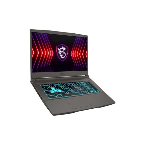 PC Portable Gamer MSI THIN 15 B13UC-2605XFR - i5-13420H - 8Go - 512Go ssd - RTX 3050 -15,6'' 144Hz IPS PC Portable Gamer MSI THIN 15 B13UC-2605XFR - Vue de face