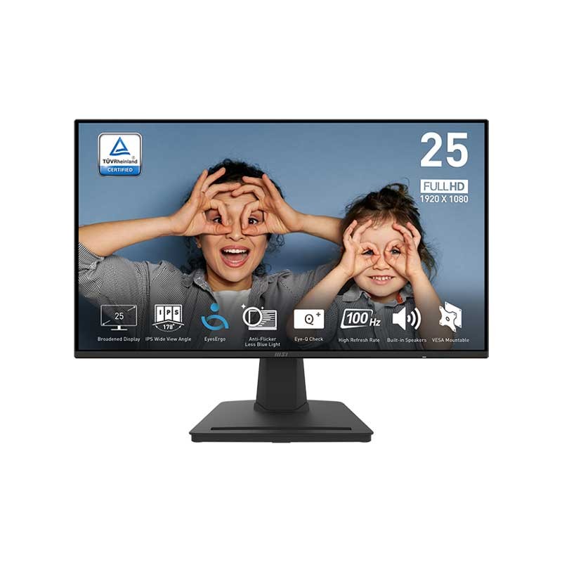Ecran MSI PRO MP251 - 24.5" - FHD - IPS - 1ms(MPRT) - 100HZ