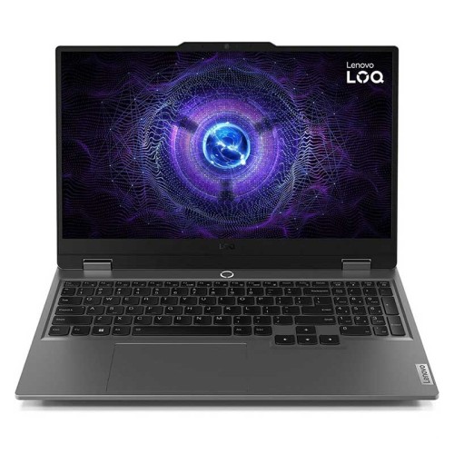 PC Portable Lenovo LOQ 15IAX9 - i5-12600HX - 24Go - 512Go SSD - RTX 3050 - 83GS00P1FG PC Portable Lenovo LOQ 15IAX9 - Vue de face- i5-12600HX