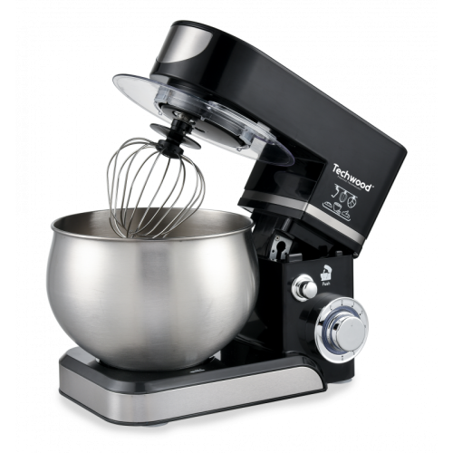 Robot Pétrin TECHWOOD TRO-1066 1000W 5 Litres Noir Robot Pétrin TECHWOOD TRO-1066 1000W