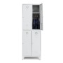 Armoire Vestiaire Métallique A 4 Casiers