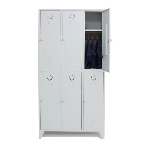 Armoire Vestiaire Métallique A 6 Casiers