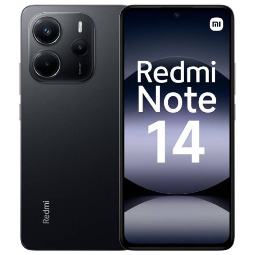 Smartphone Xiaomi Redmi Note 14 4G 8Go 128Go Noir Smartphone Xiaomi Redmi Note 14 4G 8Go 128Go Noir