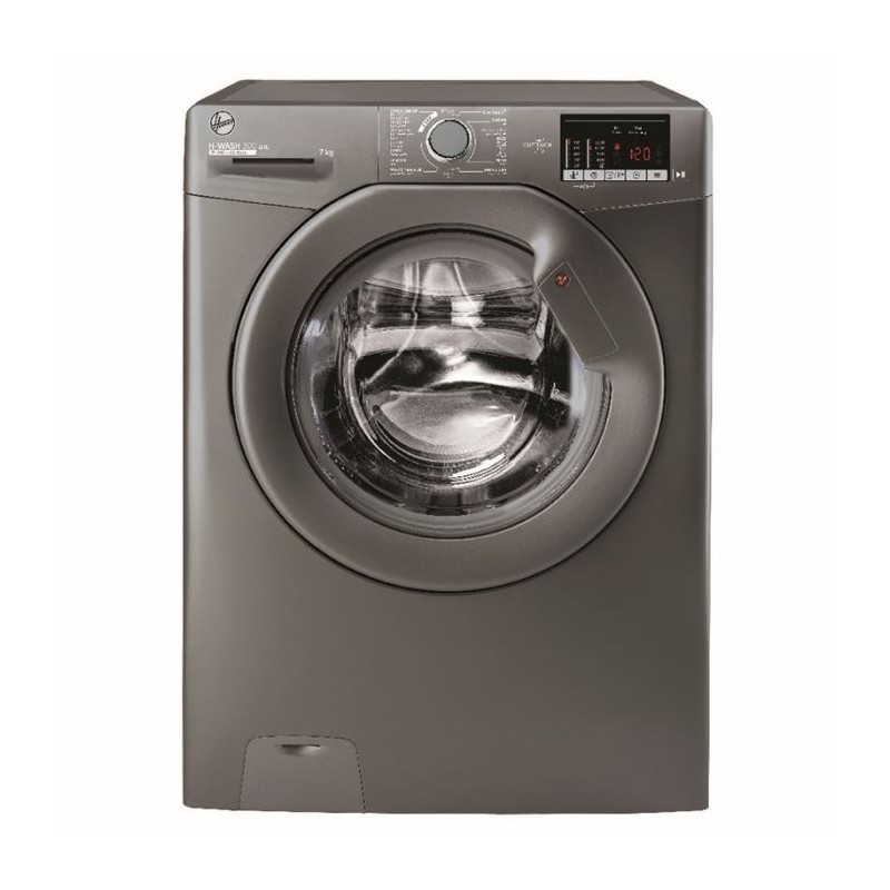 Lave Linge Frontal HOOVER H3W272DGG-04 7kg Silver au meilleur prix