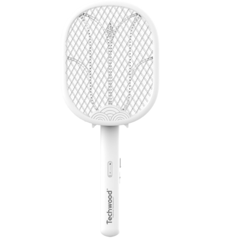 Raquette Electrique Anti Moustiques 2en1