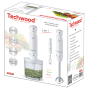 Mixeur Plongeant 3 en 1 Techwood 600W TMS9600 Blanc