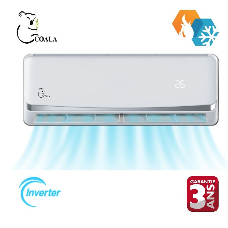 Climatiseur Coala Inverter R410 Chaud & Froid 18000 BTU
