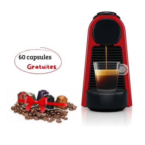 Machine à café Nespresso D30 Rouge Machine à café Nespresso D30 Rouge