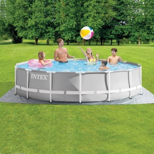 Piscine Prism Frame Ronde - Intex 26720NP - 4,27 x 1,07 m Piscine Prism Frame Ronde Intex 26720NP  4,27 x 1,07 m
