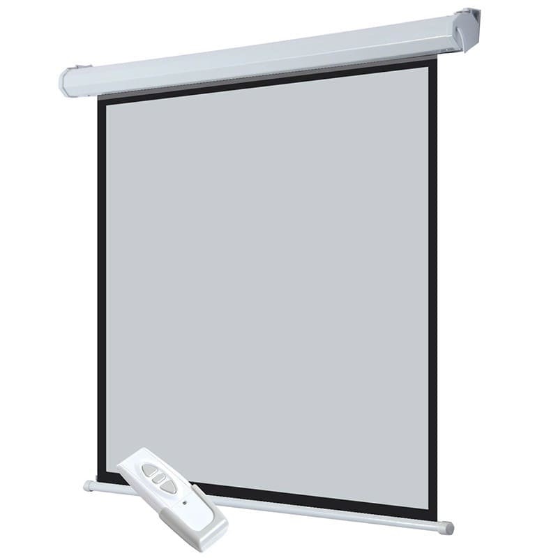 Ecran de projection mural électrique Avec télécommande 244x183cm