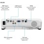 Vue arrière détaillée du projecteur EPSON EB-W06 pour installation facile