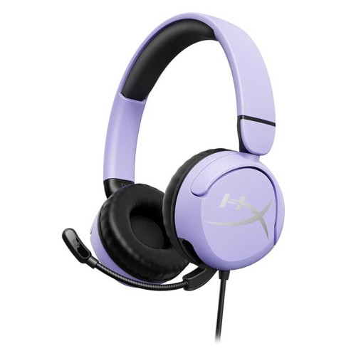 Casque filaire gaming - HyperX Cloud Mini Lavande - 7G8F3AA Casque HyperX Cloud Mini Lavande vue de face