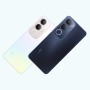 Smartphone Vivo Y19s - Argent nacré montrant l'écran large