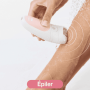 Tête épilatrice Braun Wet&Dry, conçue pour capturer les poils courts dès 0,5 mm.