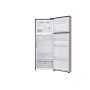 Intérieur du réfrigérateur LG 461L avec rangements optimisés