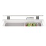Intérieur du congélateur Beko HSM20591 avec panier de rangement