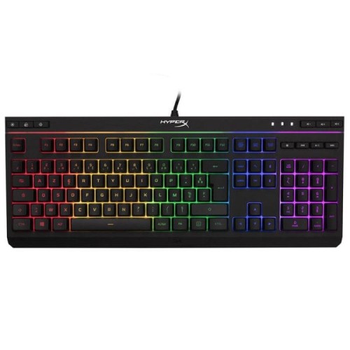 Clavier Gamer Filaire HYPERX Alloy Core RGB AZERTY - Noir - 4P4F5AQ Clavier Gamer Filaire HYPERX Alloy Core RGB AZERTY - Noir