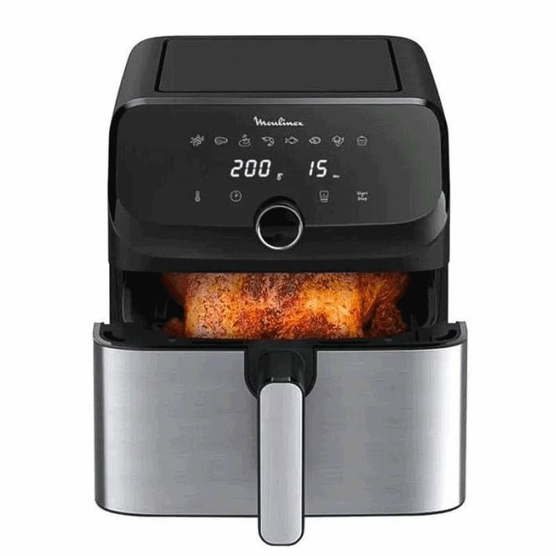 MOULINEX Easy Fry Mega, air fryer 7.5 L, friteuse sans huile, 8 programmes EZ855HF0 - Electroménager MOULINEX Easy Fry Mega, air fryer 7.5 L, friteuse sans huile, 8 programmes EZ855HF0 - Electroménager