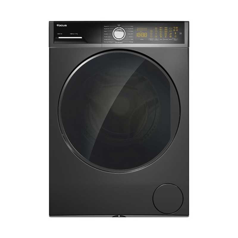 Machine à laver FOCUS gris foncé - Capacité 11Kg