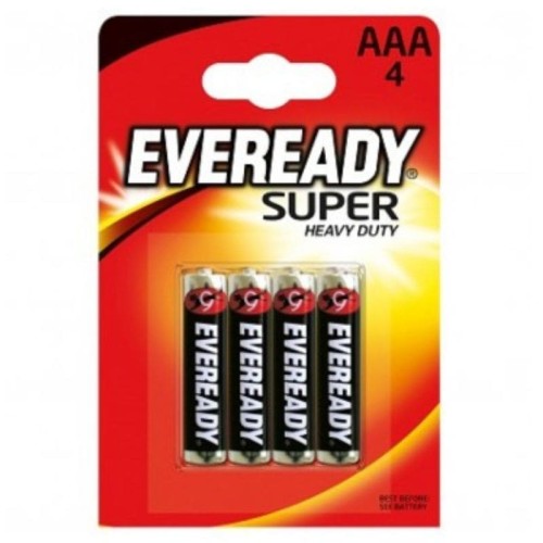 Piles Energizer Eveready AAA (4 Piles) 1212BP4
