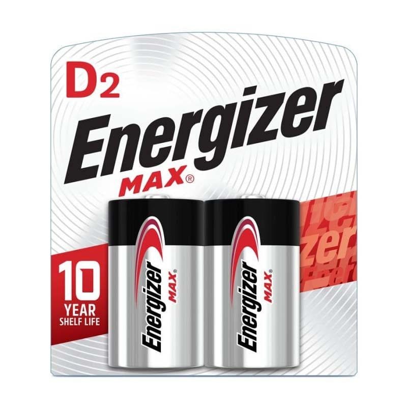 Piles Alcalines Energizer Max D (2 Piles) – E95BP2