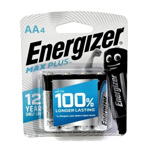 Piles Energizer Max Plus AA (Pack de 4) E91BP4T