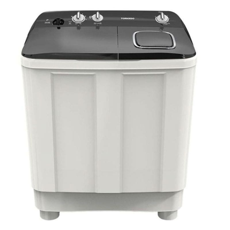 Machine à Laver Semi Automatique TORNADO 12 Kg - Noir (TMH-HS12CWK)