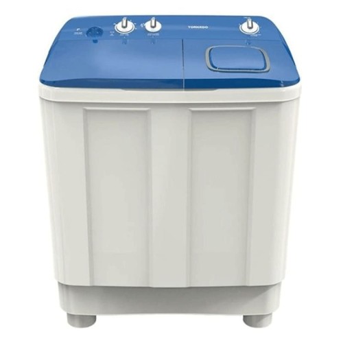 Machine à Laver Semi Automatique TORNADO 12 Kg Bleu (TMH-HS12CWB)
