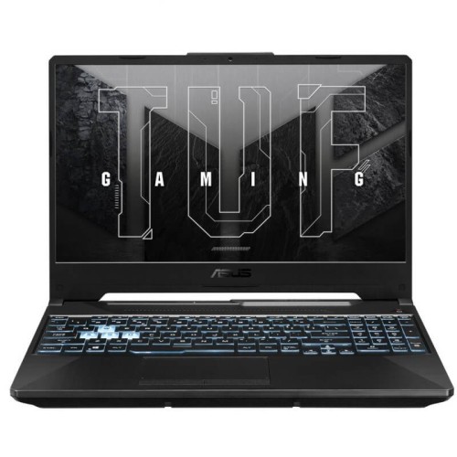 PC Gaming  Asus TUF FA506NC - AMD 5 7435HS - RTX 3050 - 8Go - 512 SSD - Win11 pc gaming  asus tuf fa506nc amd r5 7535HS front view noir