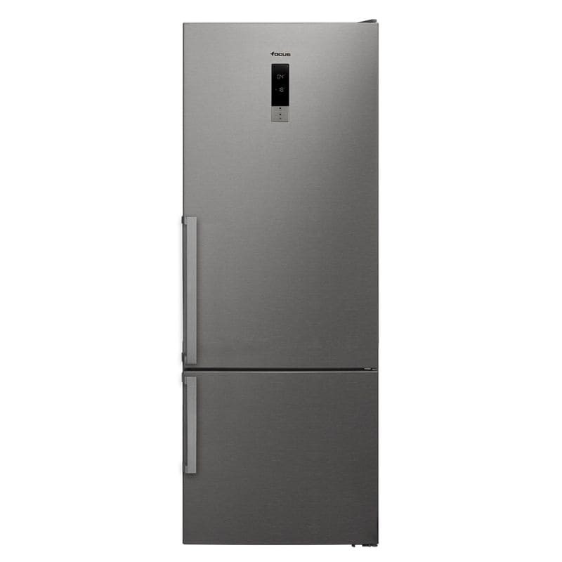 Réfrigérateur combiné FOCUS (QUADRA4870) 483L Inox avec Afficheur Digital