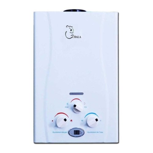 Chauffe Bain 10Litres Coala Gaz Naturel - Blanc