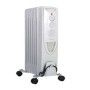 Radiateur Bain d’Huile BIOLUX MRB-2003W 9 Éléments, 2000W, Blanc