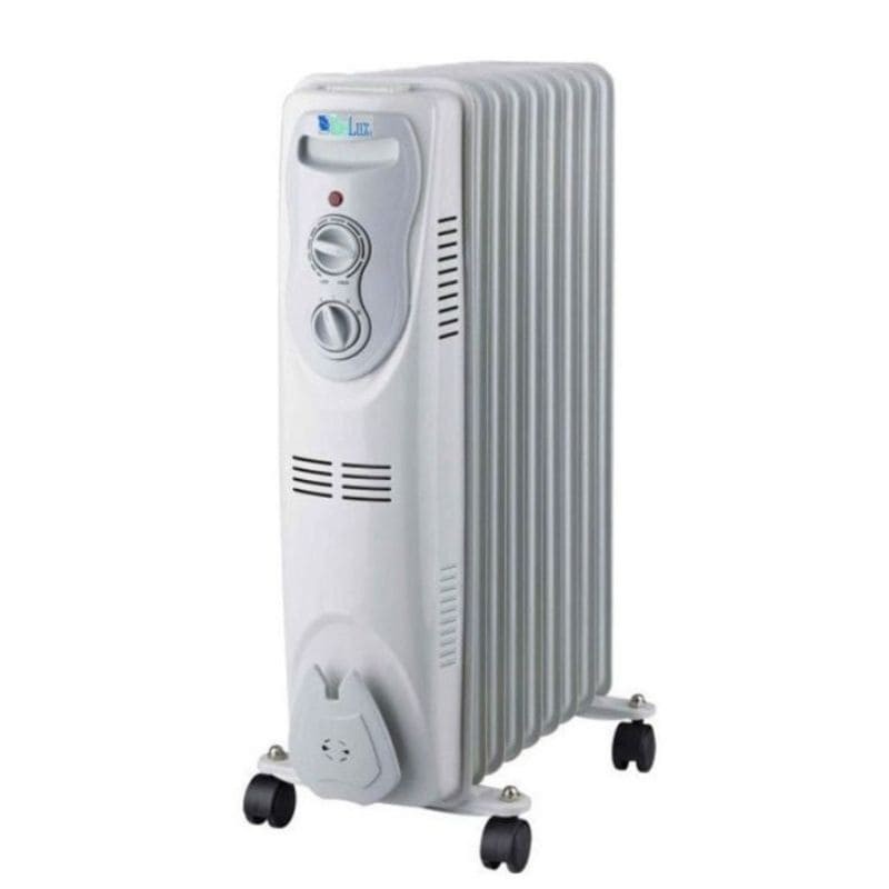 Radiateur Bain d’Huile BIOLUX RB-2503W 11 Éléments, 2500W, Blanc