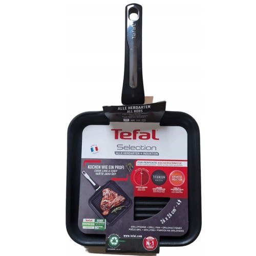 Poêle Grille Tefal 26 X 26Cm G2844032 Noir