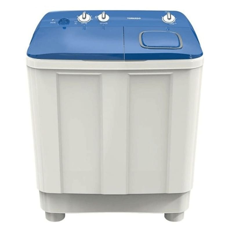 Machine à Laver Semi Automatique TORNADO 10Kg Bleu (TMH-HS12CWB)