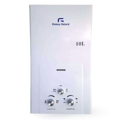 Chauffe Bain Galaxy Naturel 10L à Gaz Naturel Blanc