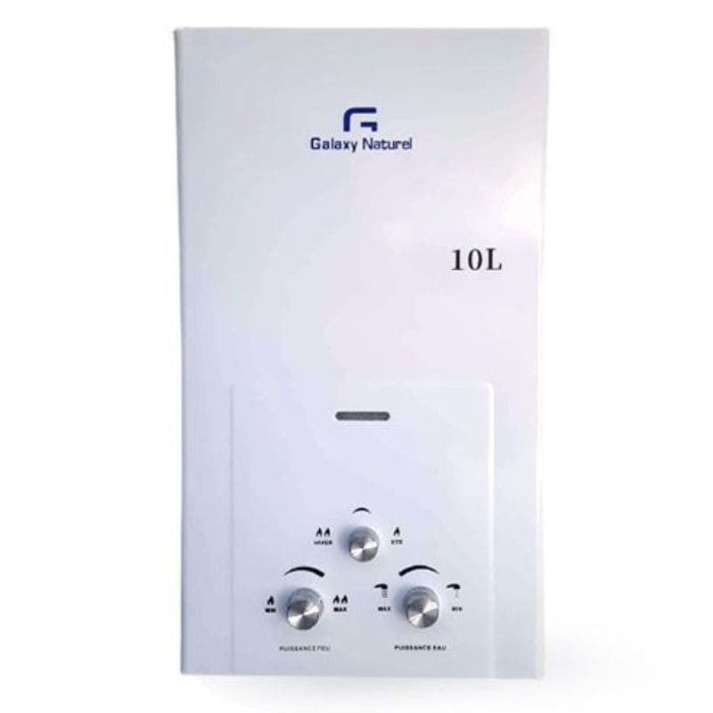 Chauffe Bain Galaxy Naturel 10L à Gaz Naturel Blanc
