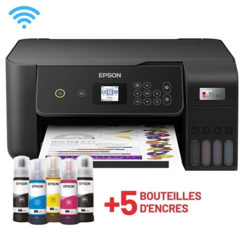 Imprimante EPSON EcoTank L3260 3en1 à Réservoir intégré Couleur WIFI
