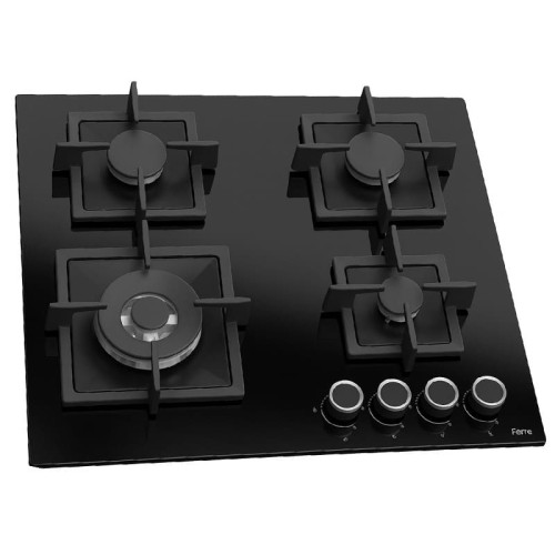 Plaque de Cuisson ARTHUR MARTIN 4 Feux 60cm - Noir (AMPWG60B)