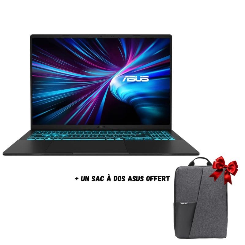 PC Portable Gamer ASUS V16 V3607VU - Intel Core 5, 16Go DDR5, SSD 512Go, RTX 4050, Windows 11