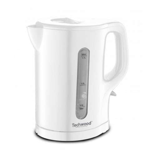 Bouilloire Électrique Sans Fil TECHWOOD 1,7 Litres - Blanche Bouilloire Électrique Sans Fil TECHWOOD 1,7 Litres - Blanche