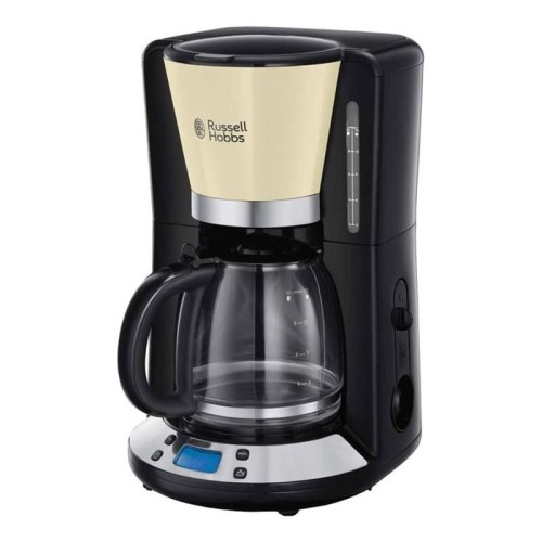 Cafetière Électrique RUSSELL HOBBS 1,25 L – 1100 W – Crème (24033-56)