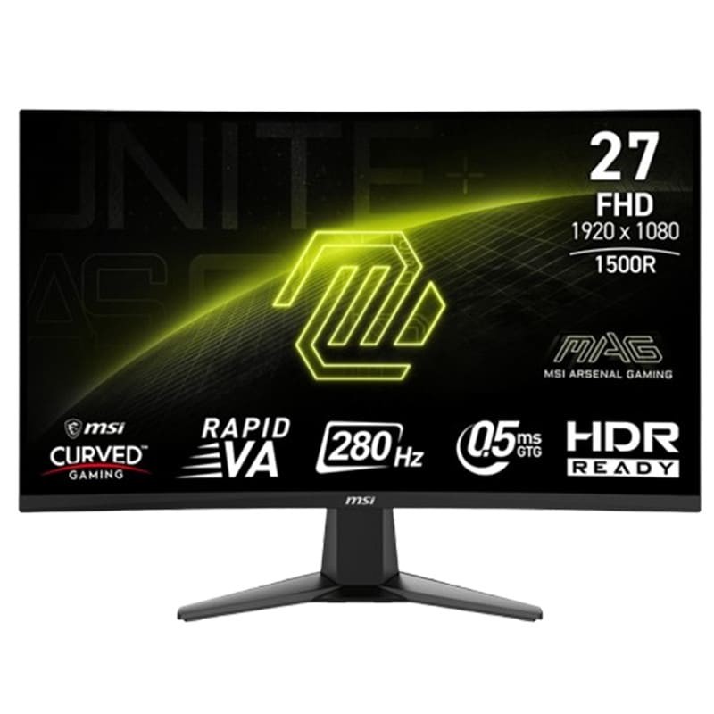 Écran Gaming MSI MAG 276CXF 27" Full HD Curved - 280Hz